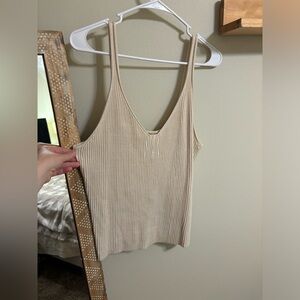 Cute boutique knitted tank! 1xl, tru to size!
